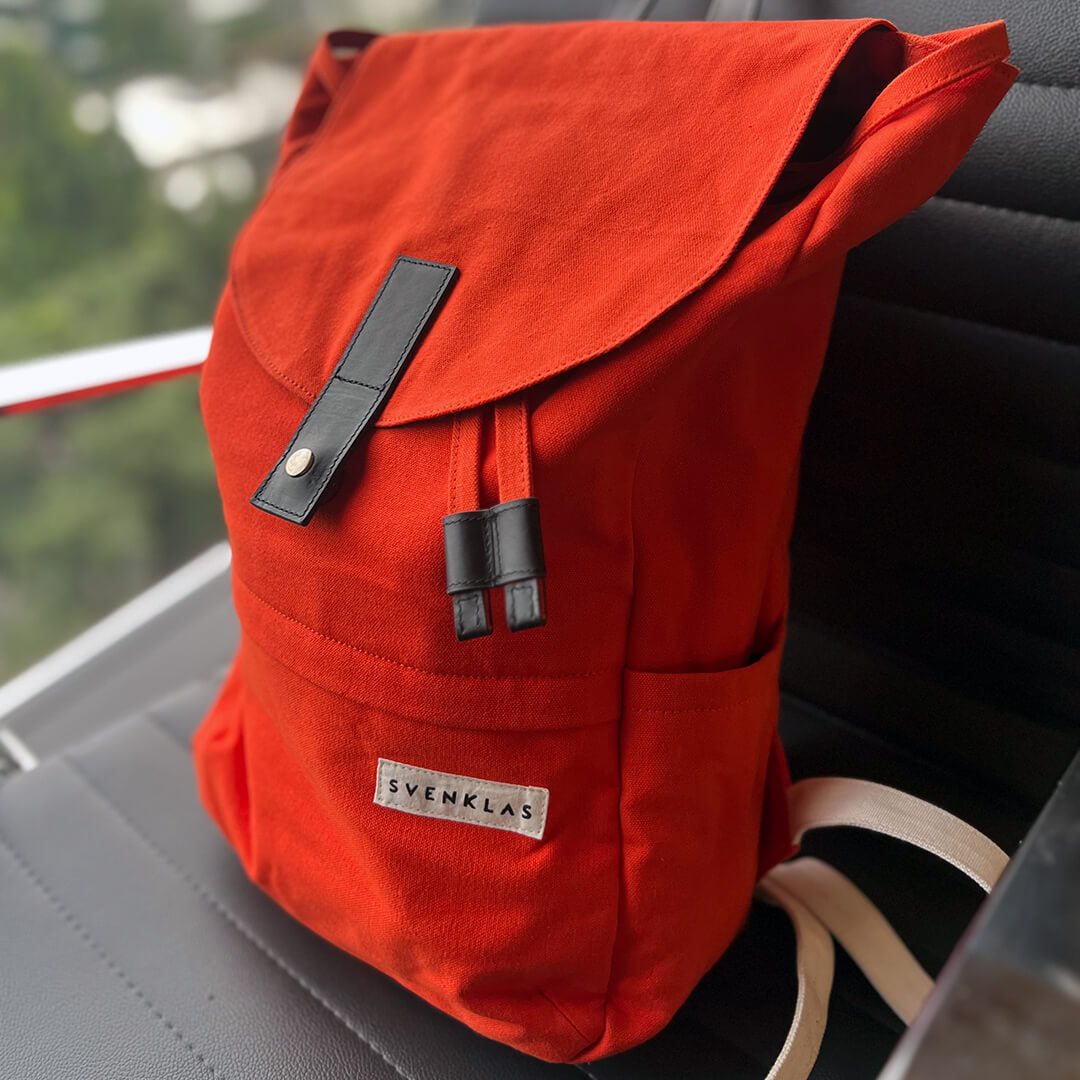 Svenklas hagen orange backpack
