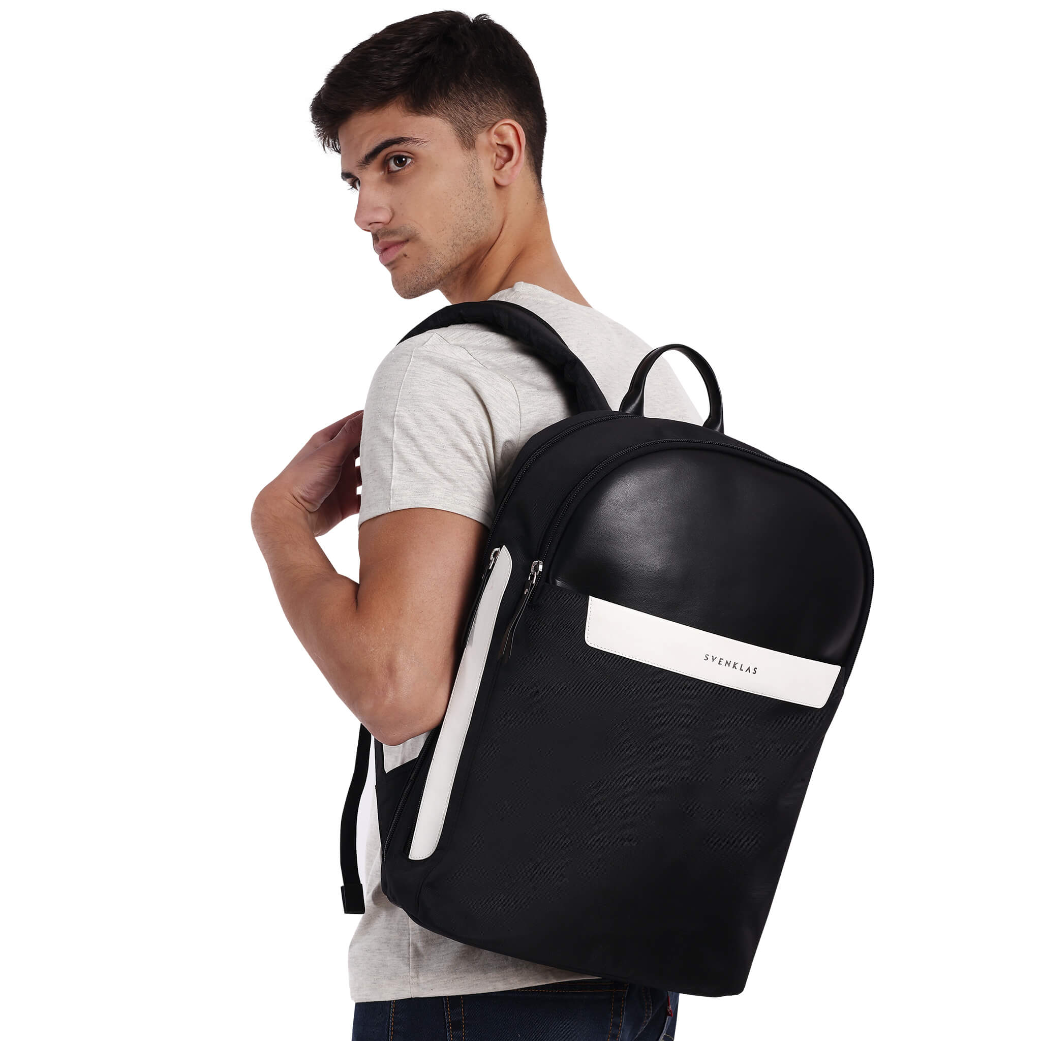 Svenklas arvid black backpack