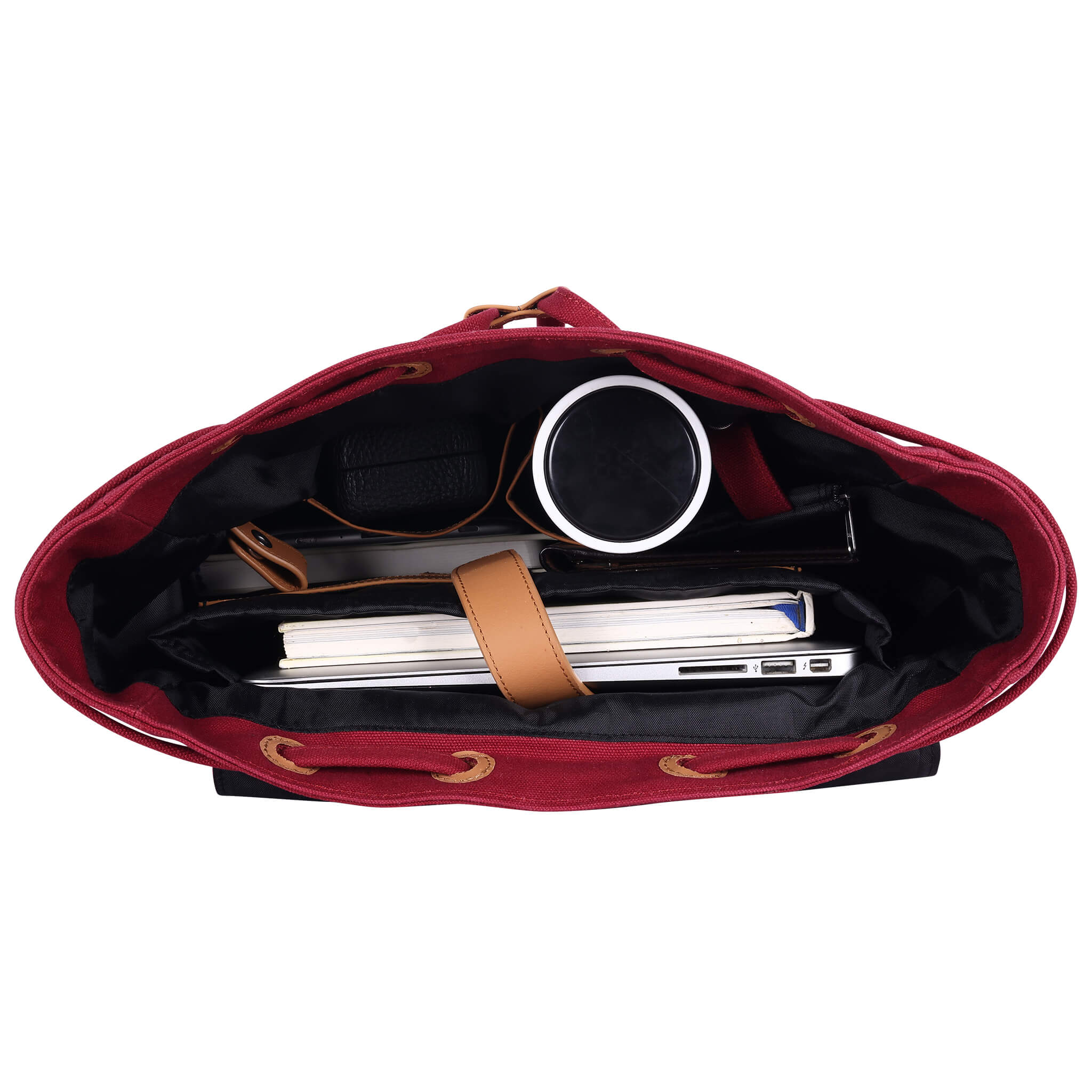 Svenklas hagen red backpack