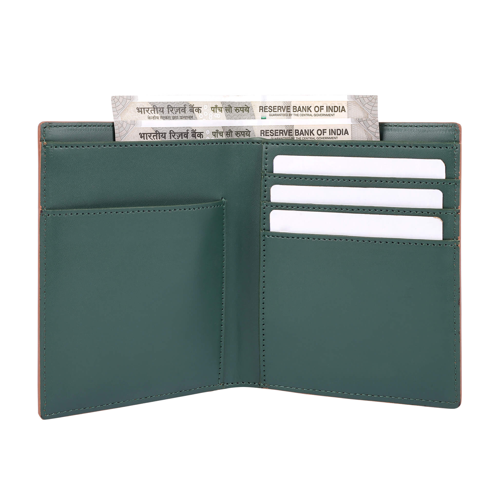 Svenklas Konrad Passport Travel Wallet Cognac