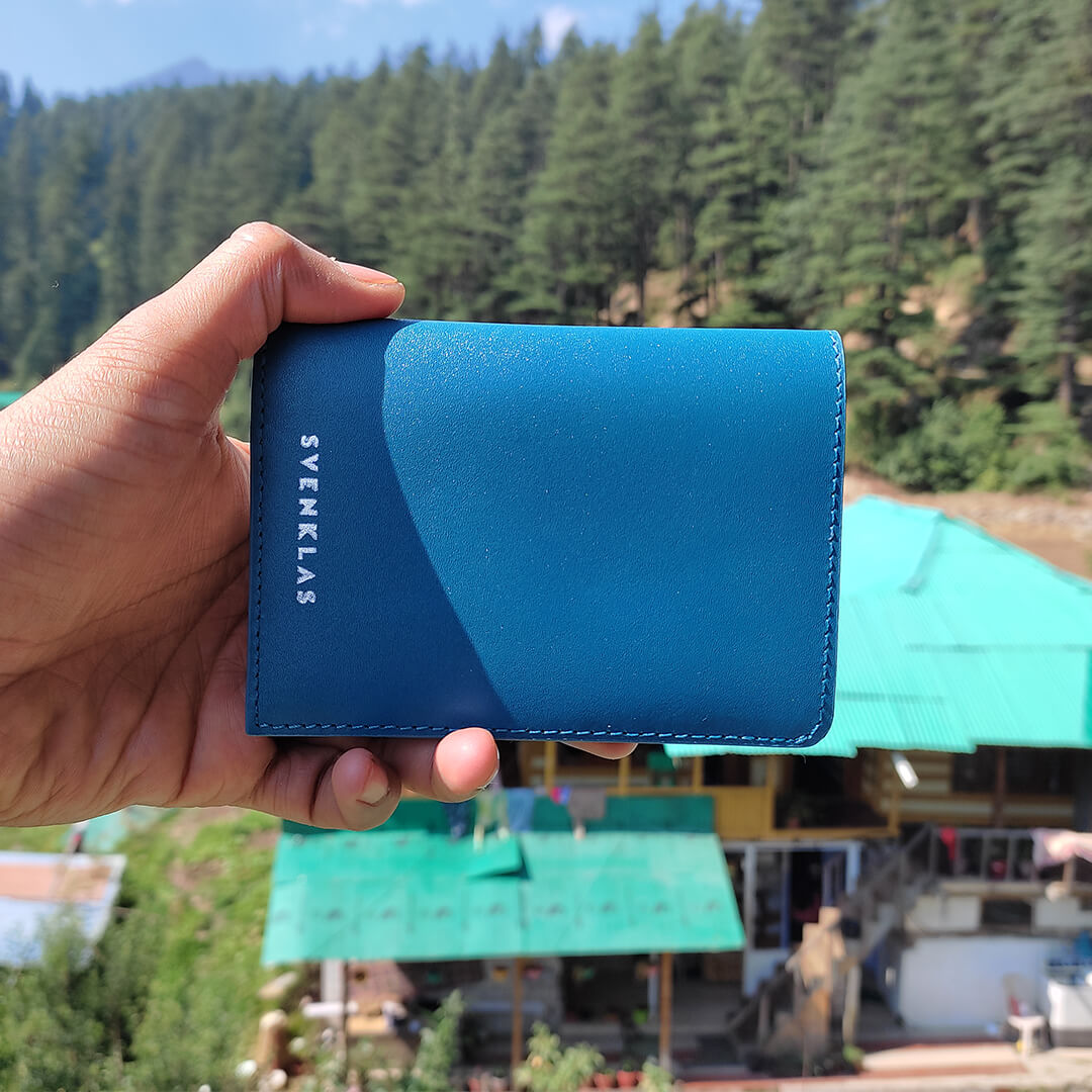 Erno Slim Wallet - Teal