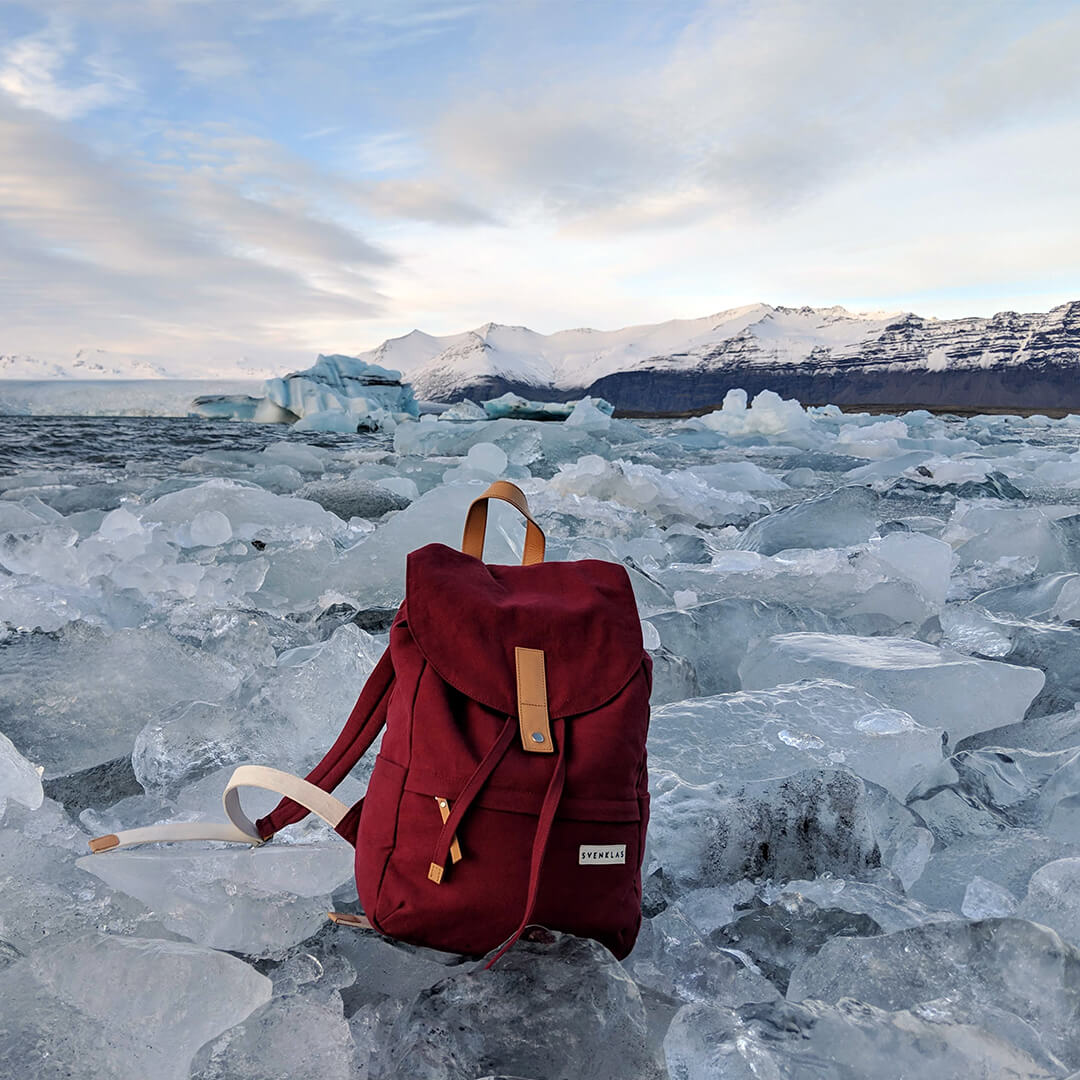 Svenklas hagen red backpack