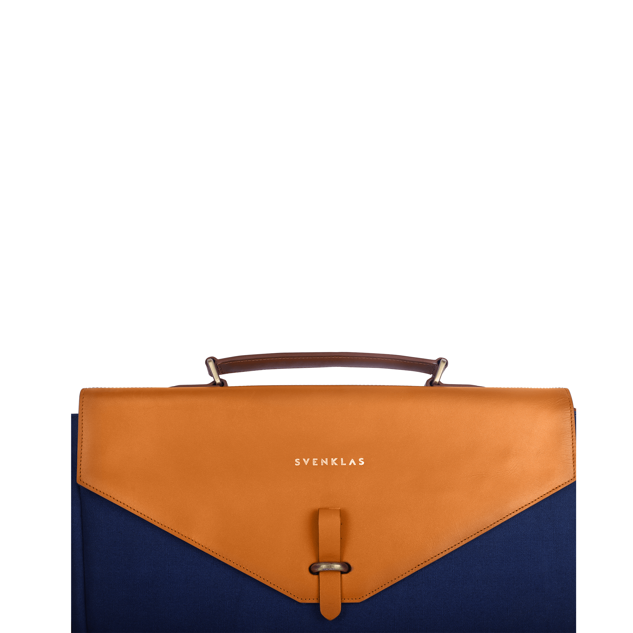 Svenklas astrid cognac blue briefcase