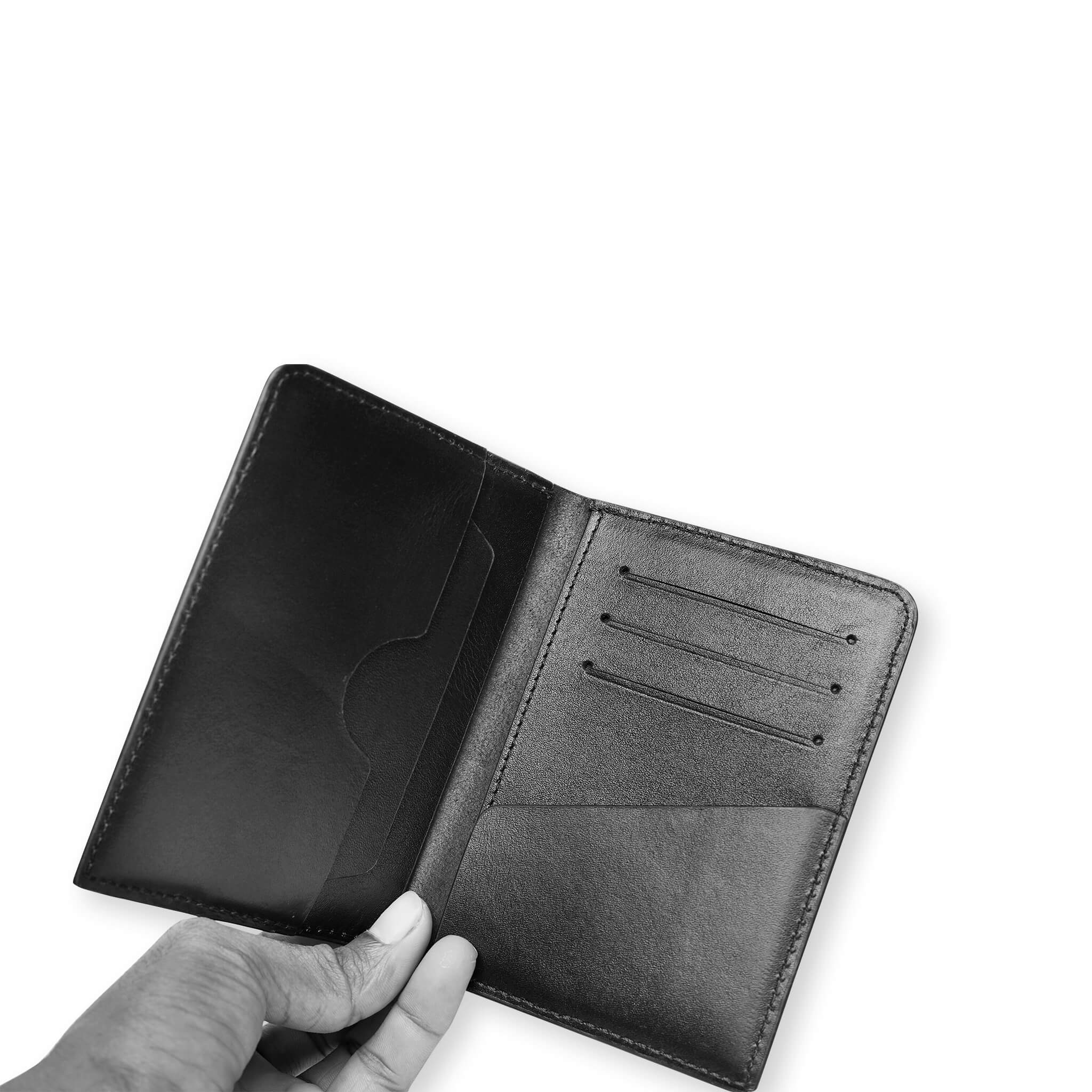 Svenklas Erno Black Wallet
