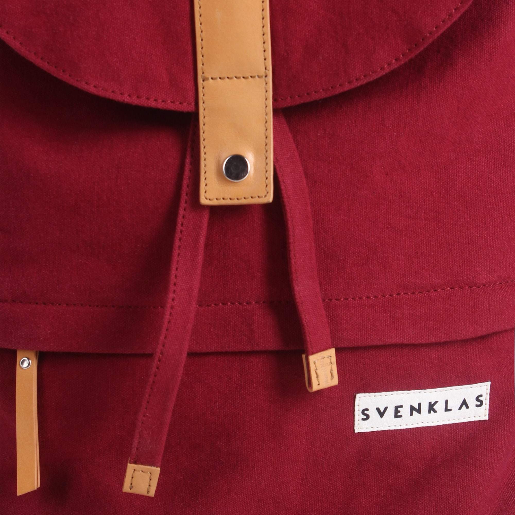 Svenklas hagen red backpack
