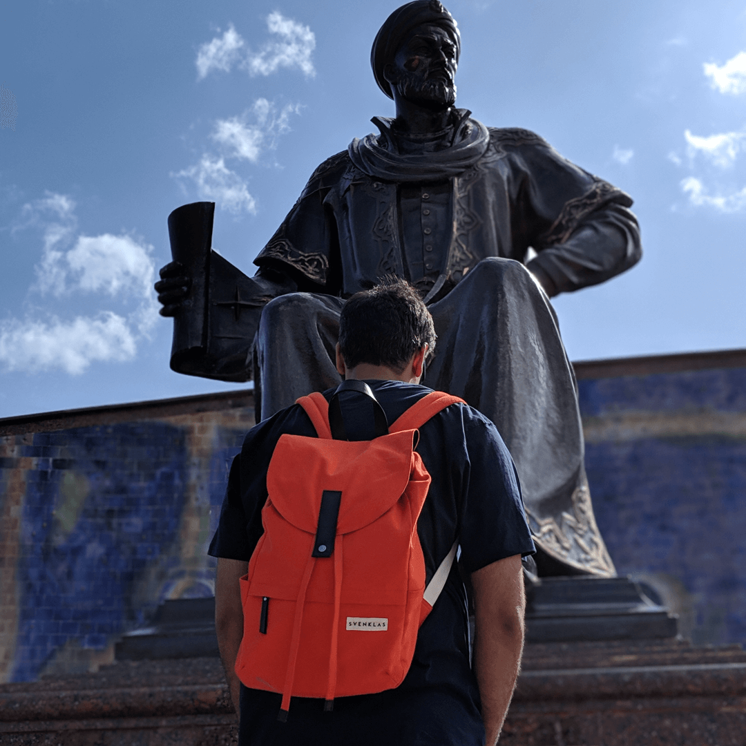 Svenklas hagen orange backpack