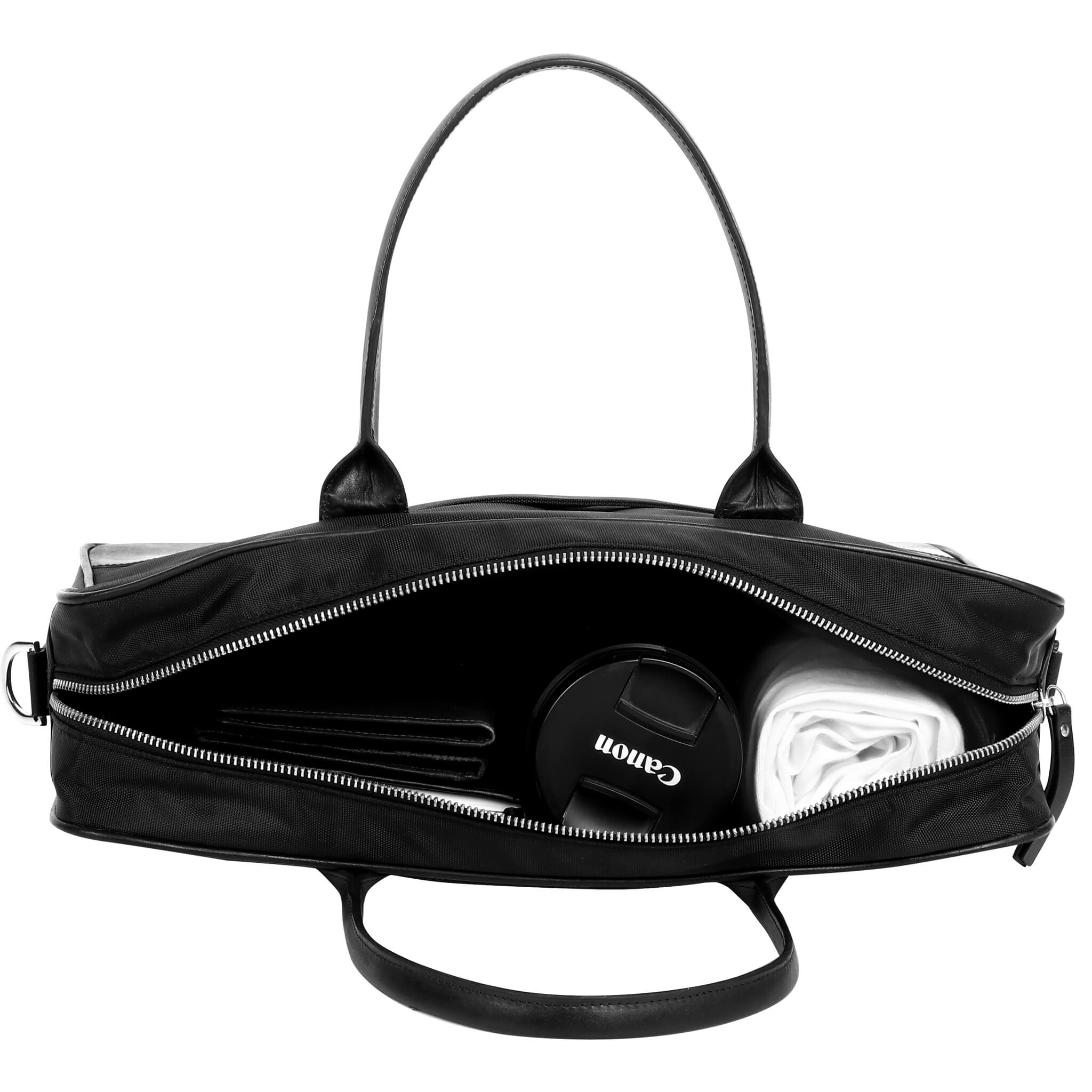 Svenklas Melvin Black Messenger Bag