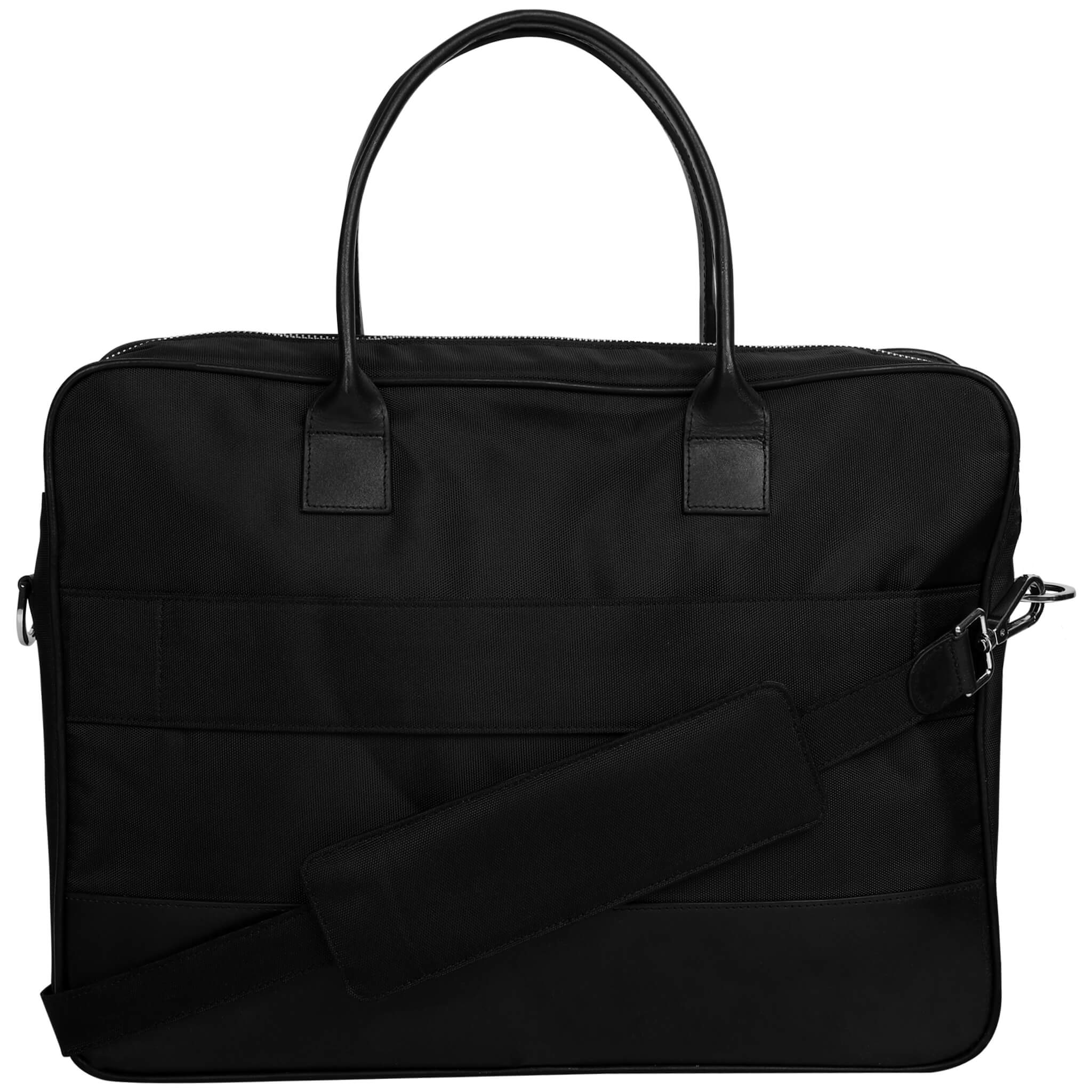 Svenklas Melvin Black Messenger Bag