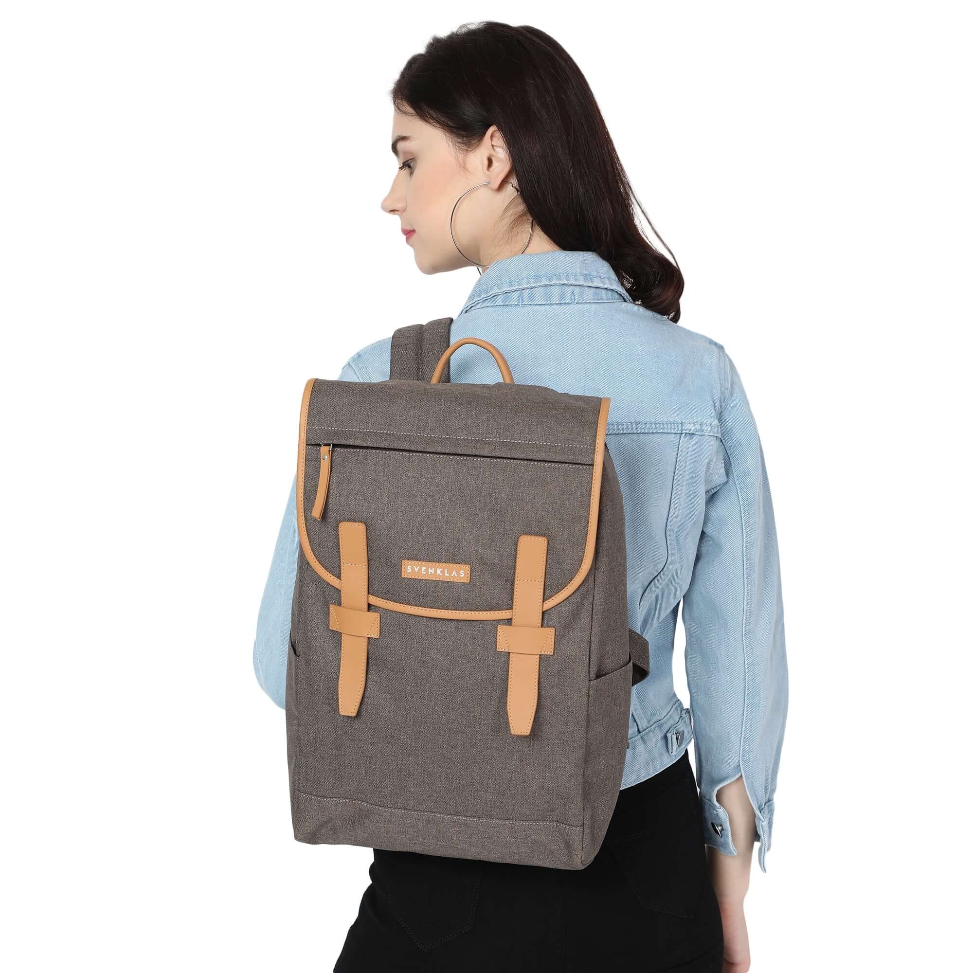Svenklas roscoe earth brown backpack
