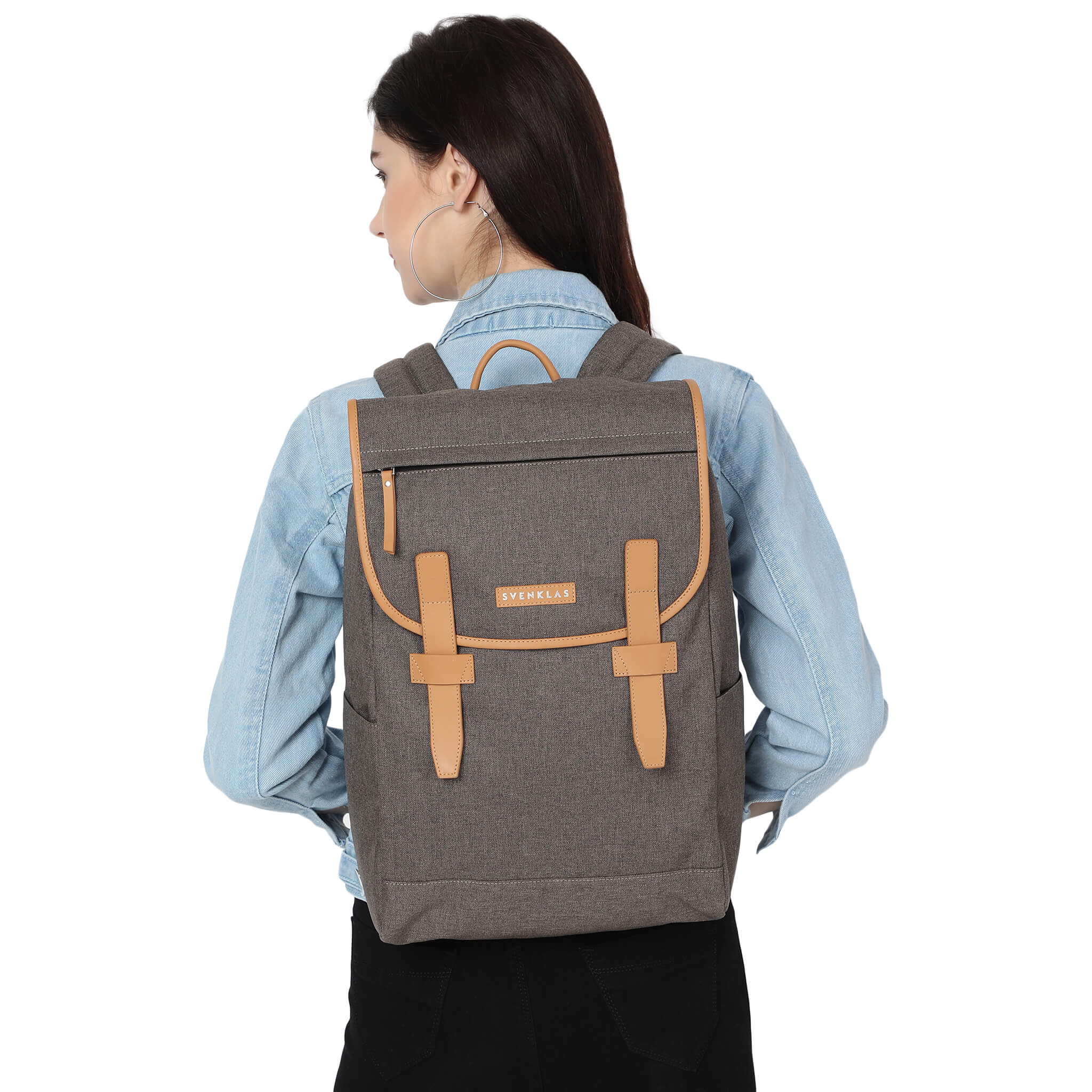 Svenklas roscoe earth brown backpack