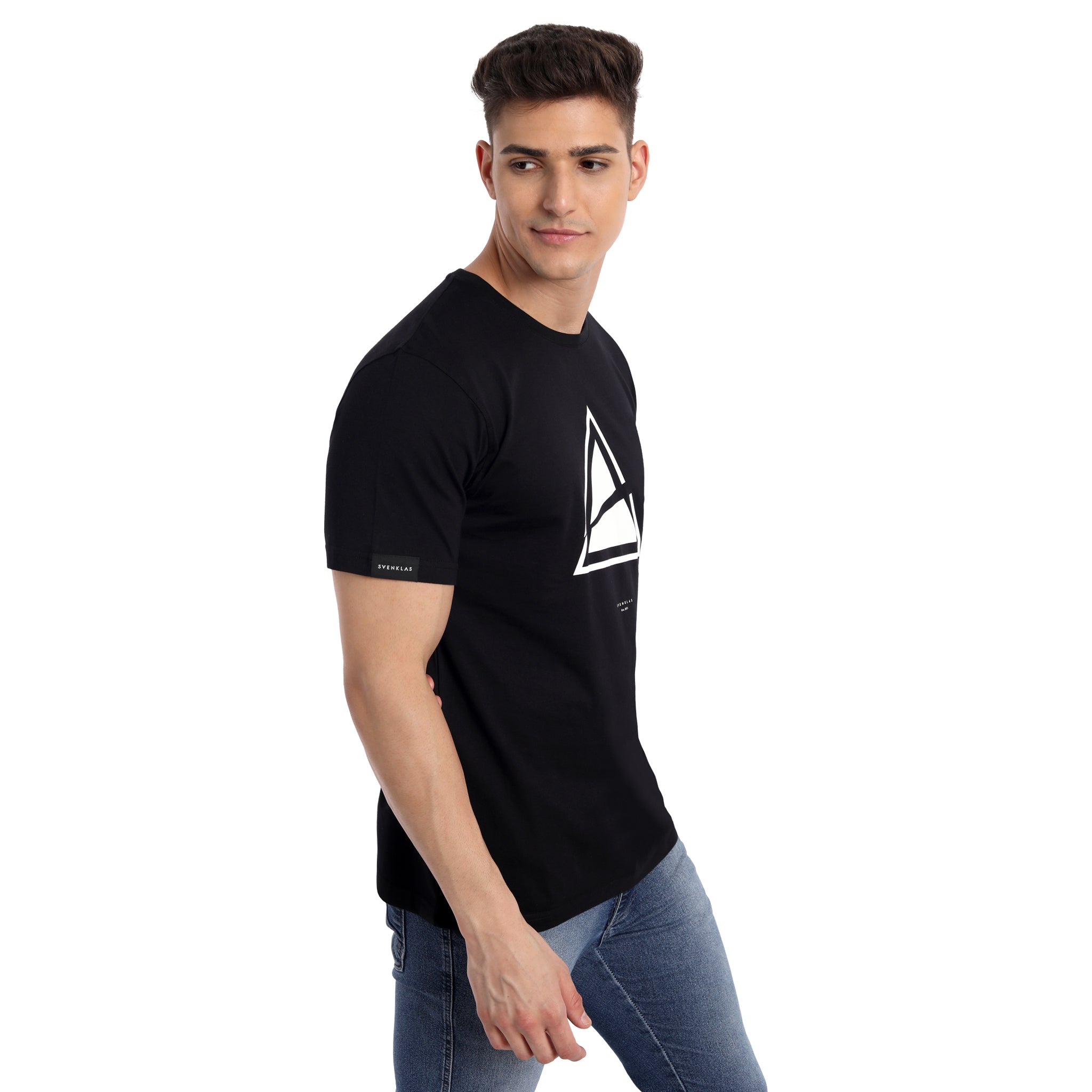 Sven No. 001 Crew Tee - 100% Cotton Modern Cut