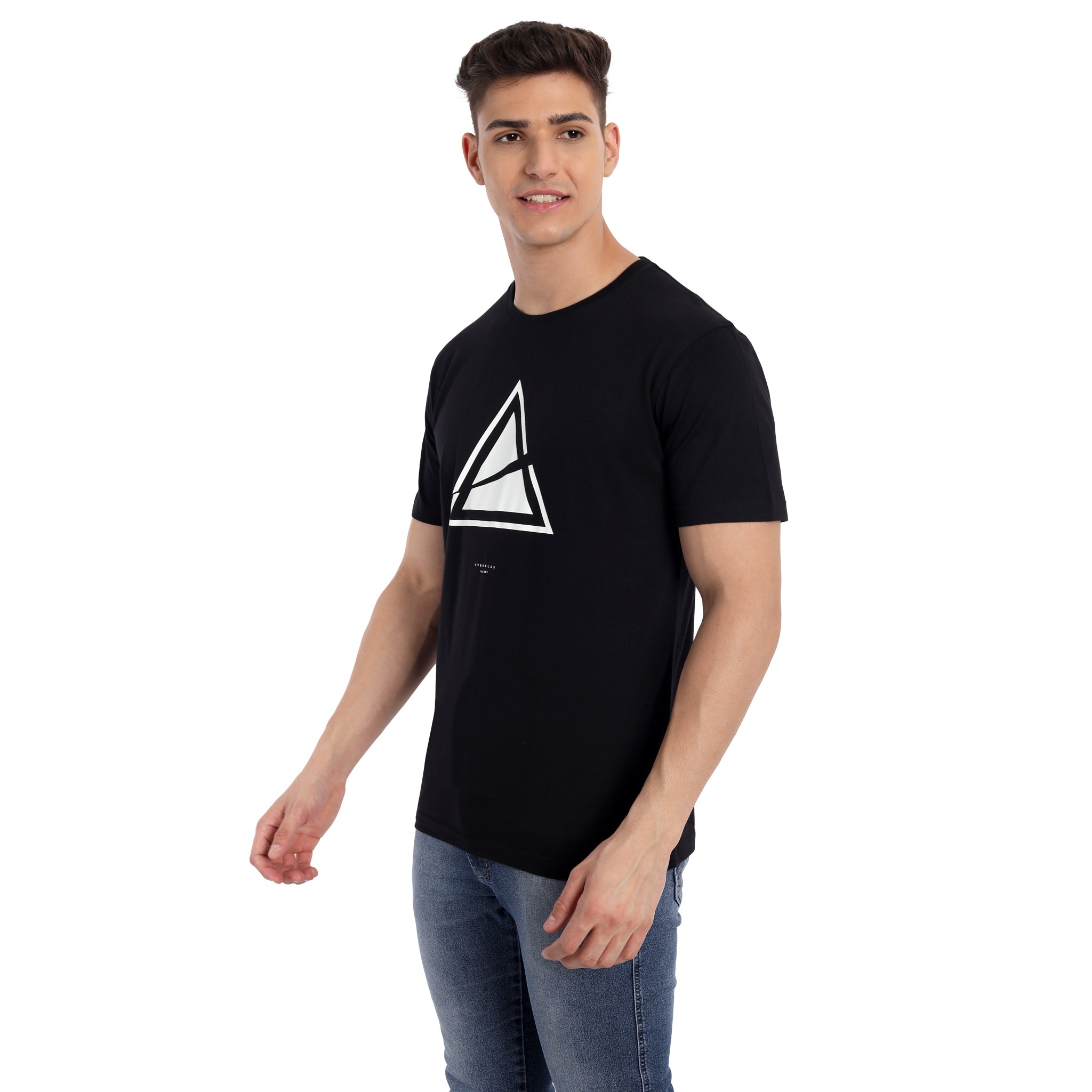 Sven No. 001 Crew Tee - 100% Cotton Modern Cut