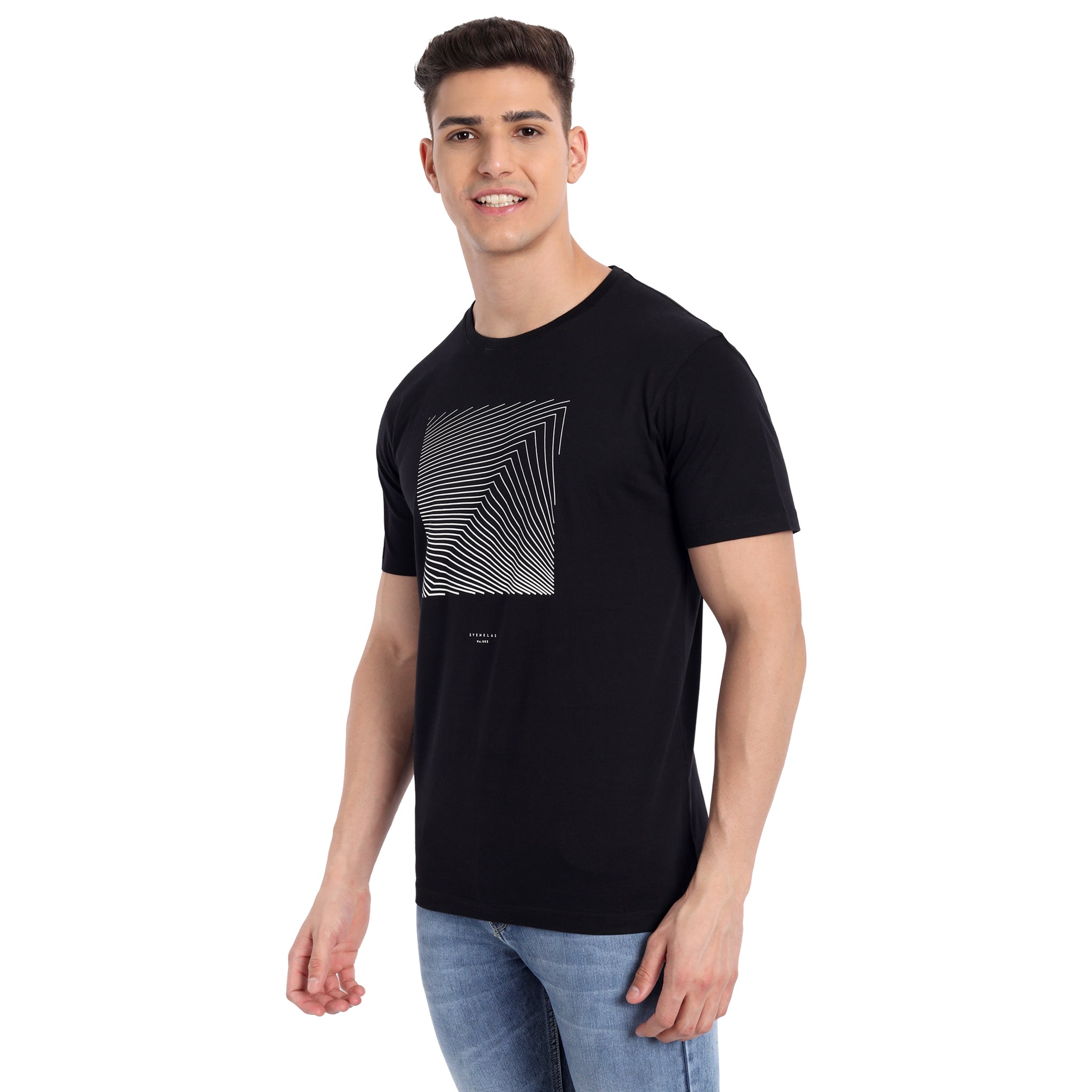Sven No. 003 Crew Tee - 100% Cotton Modern Cut