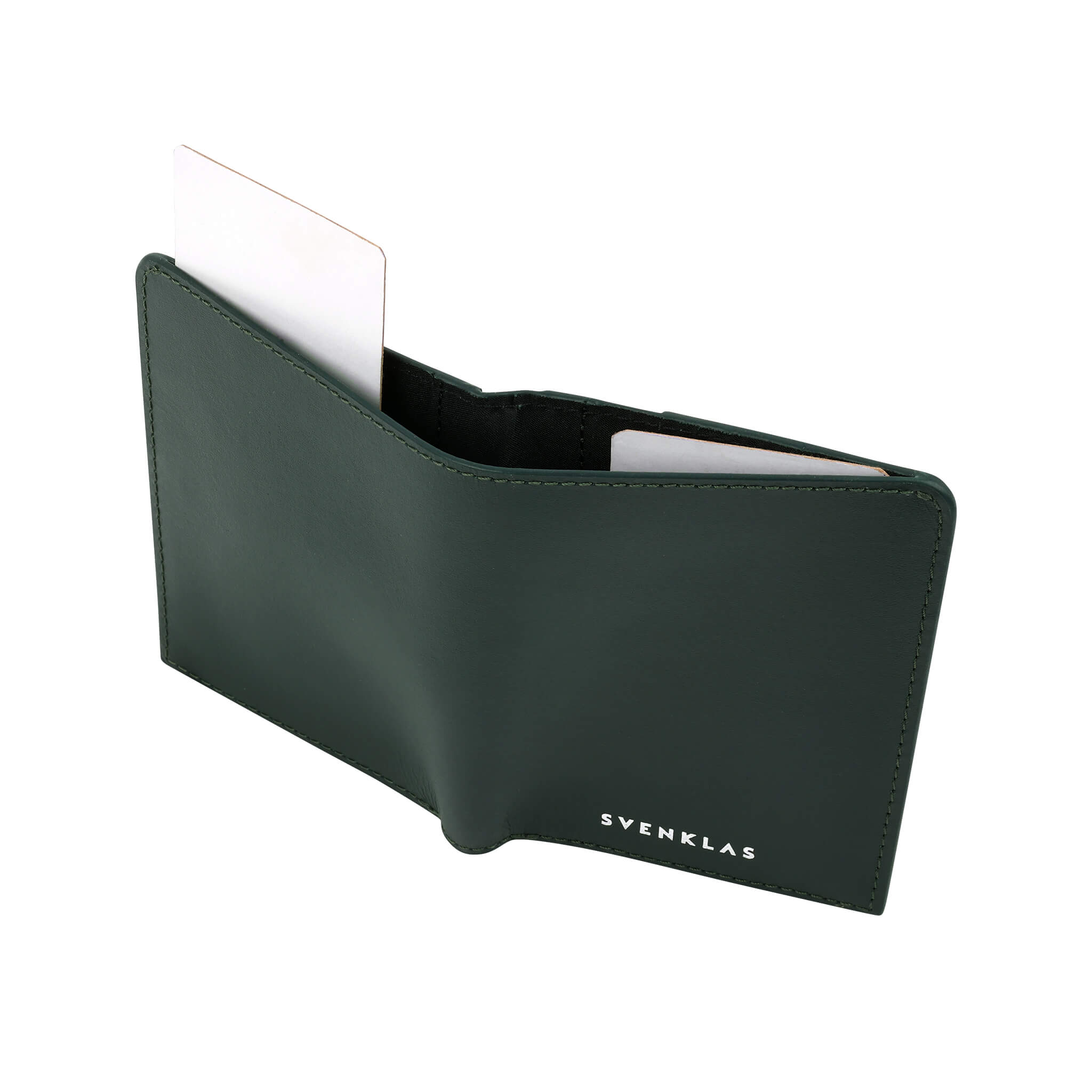 Erno Slim Wallet - Forest Green