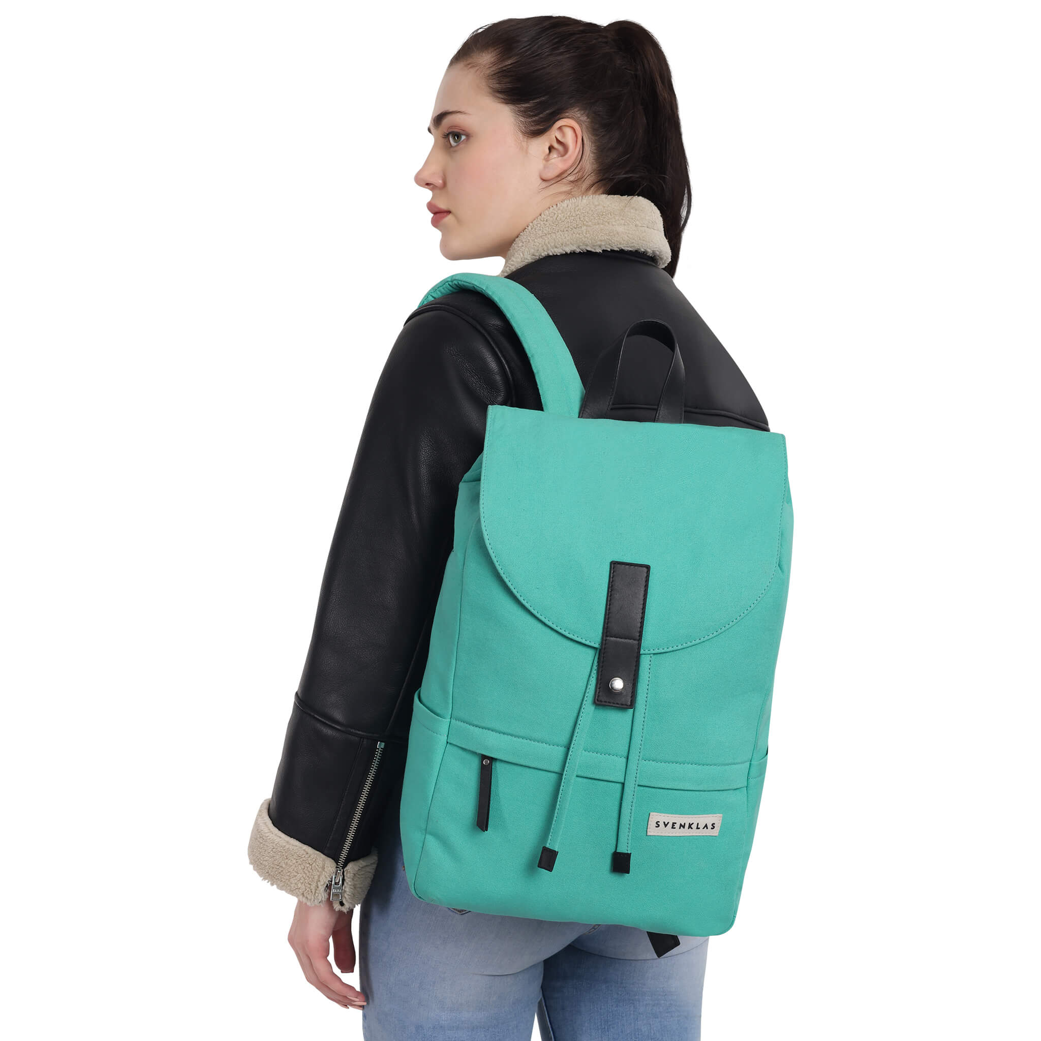 Svenklas hagen turquoise backpack