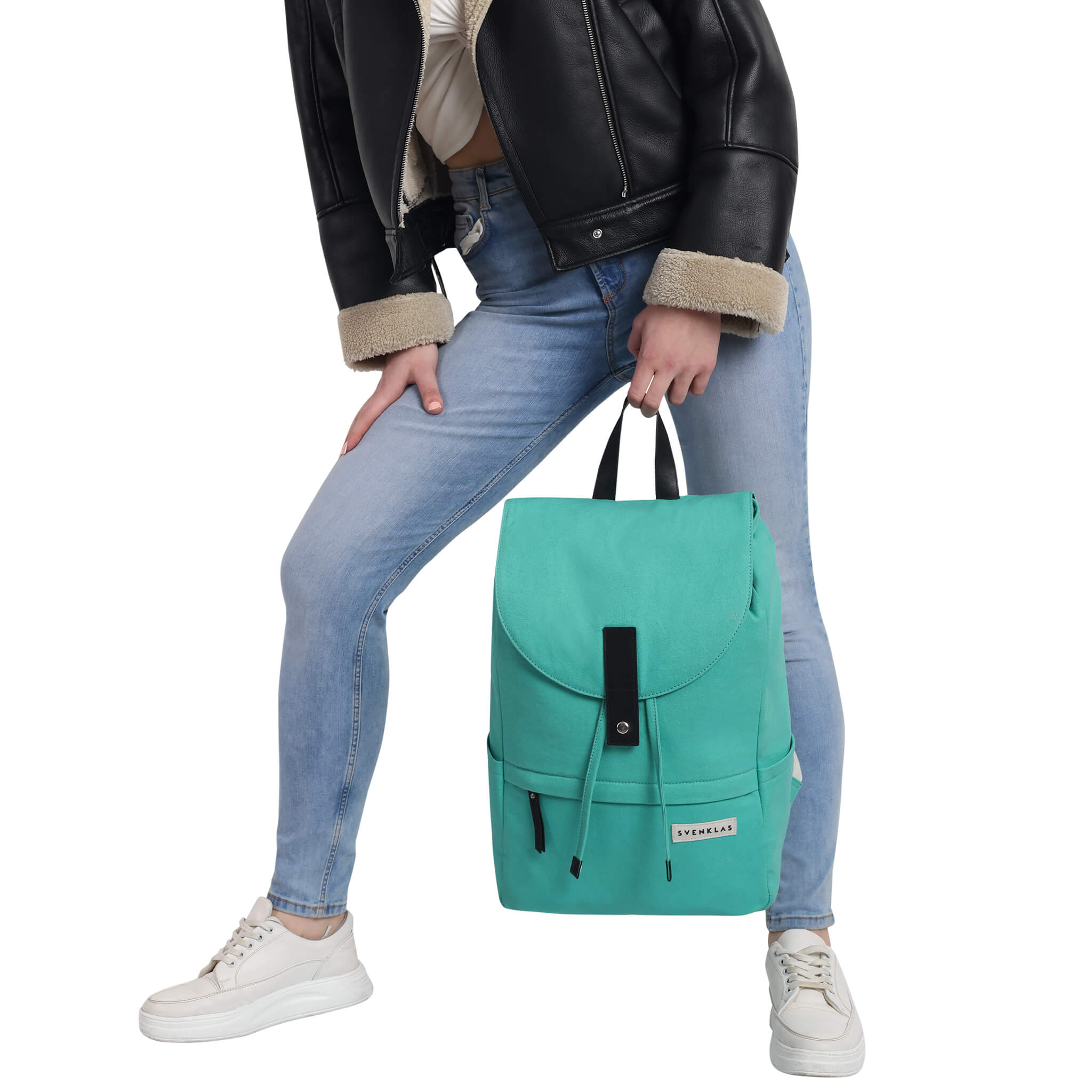 Svenklas hagen turquoise backpack