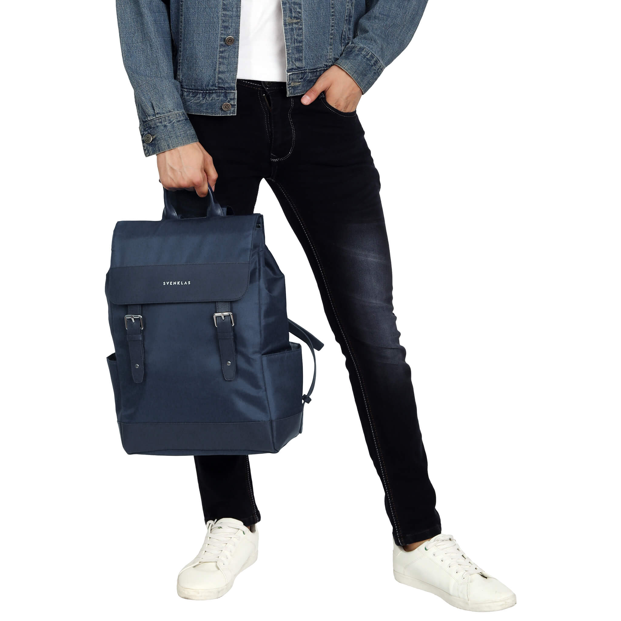 Svenklas Amber Navy Backpack