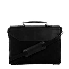 Svenklas astrid black briefcase