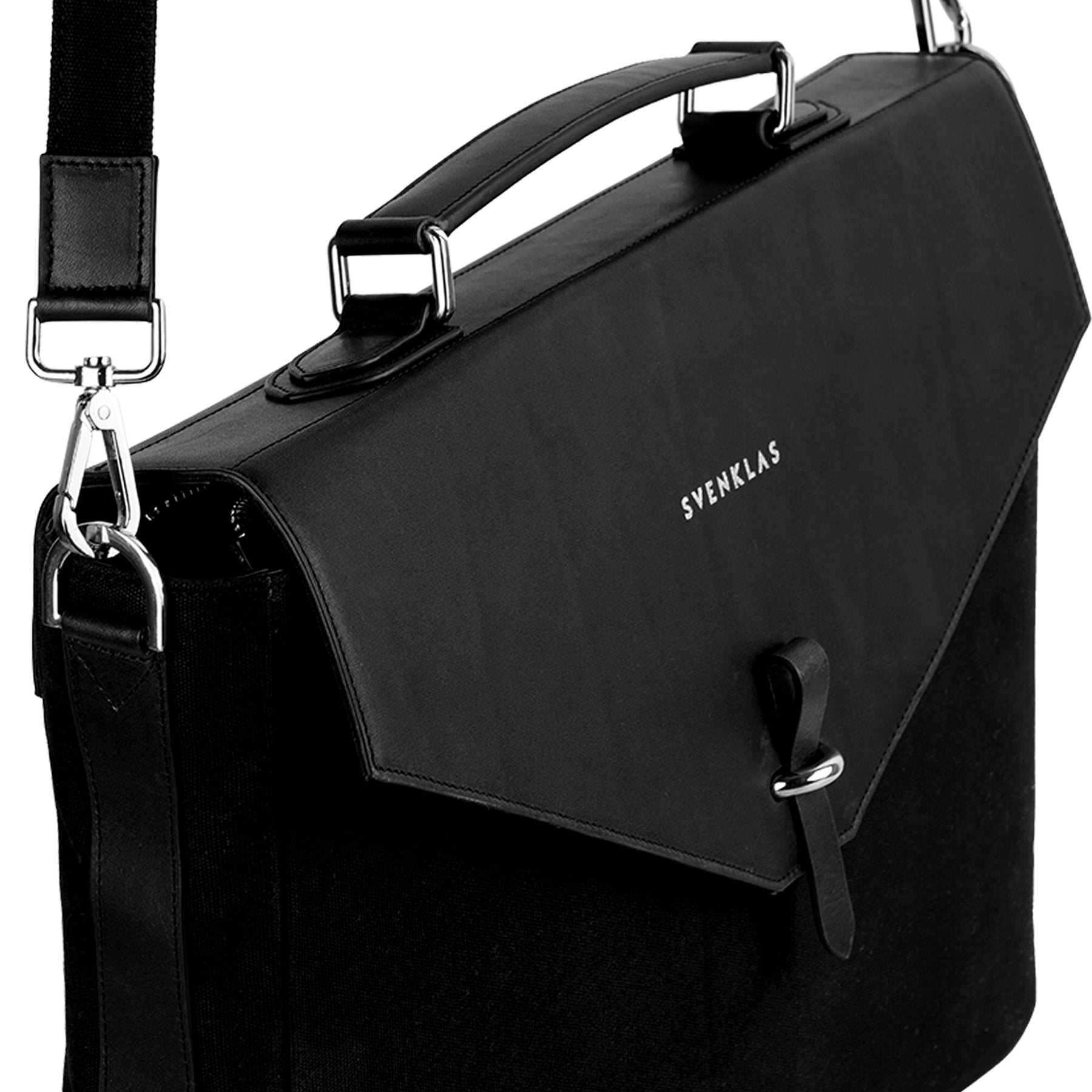 Svenklas astrid black briefcase