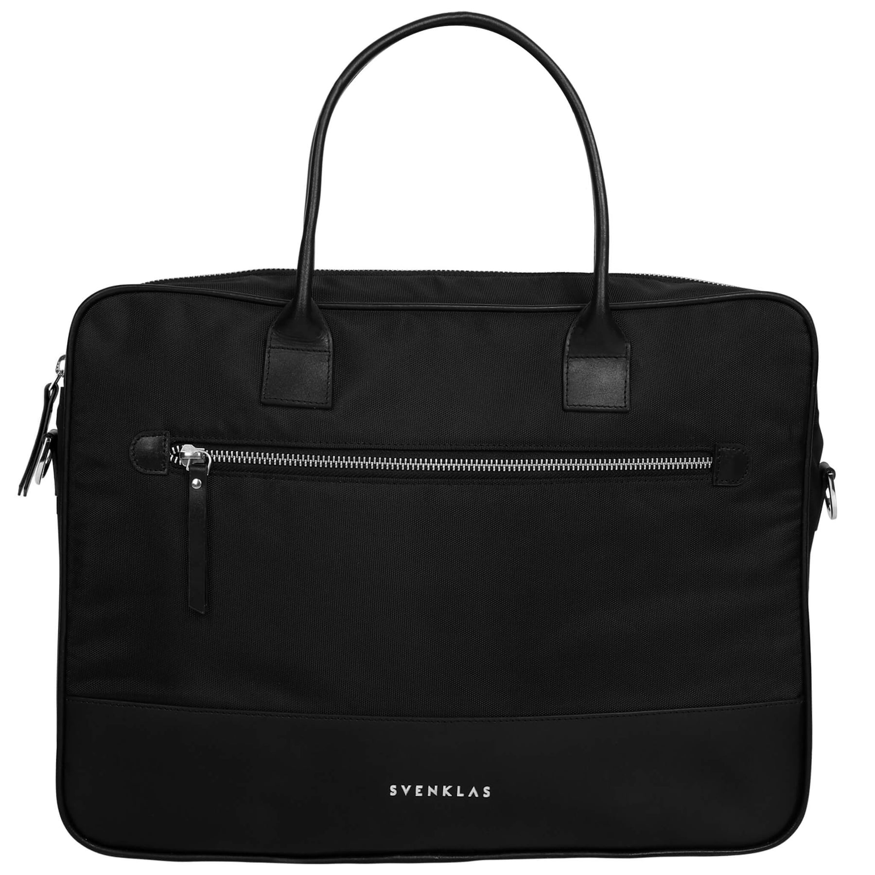 Svenklas Melvin Black Messenger Bag