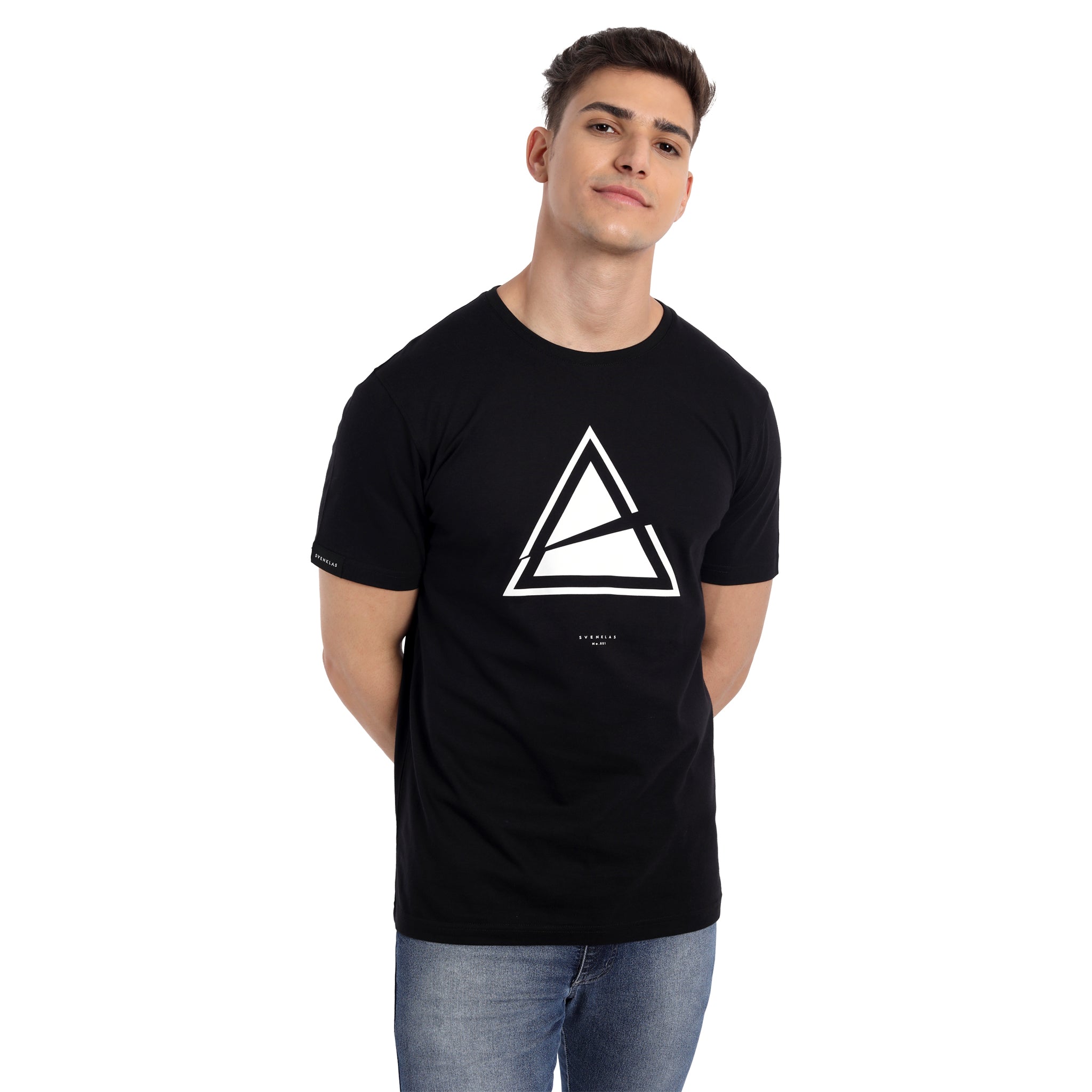 Sven No. 001 Crew Tee - 100% Cotton Modern Cut