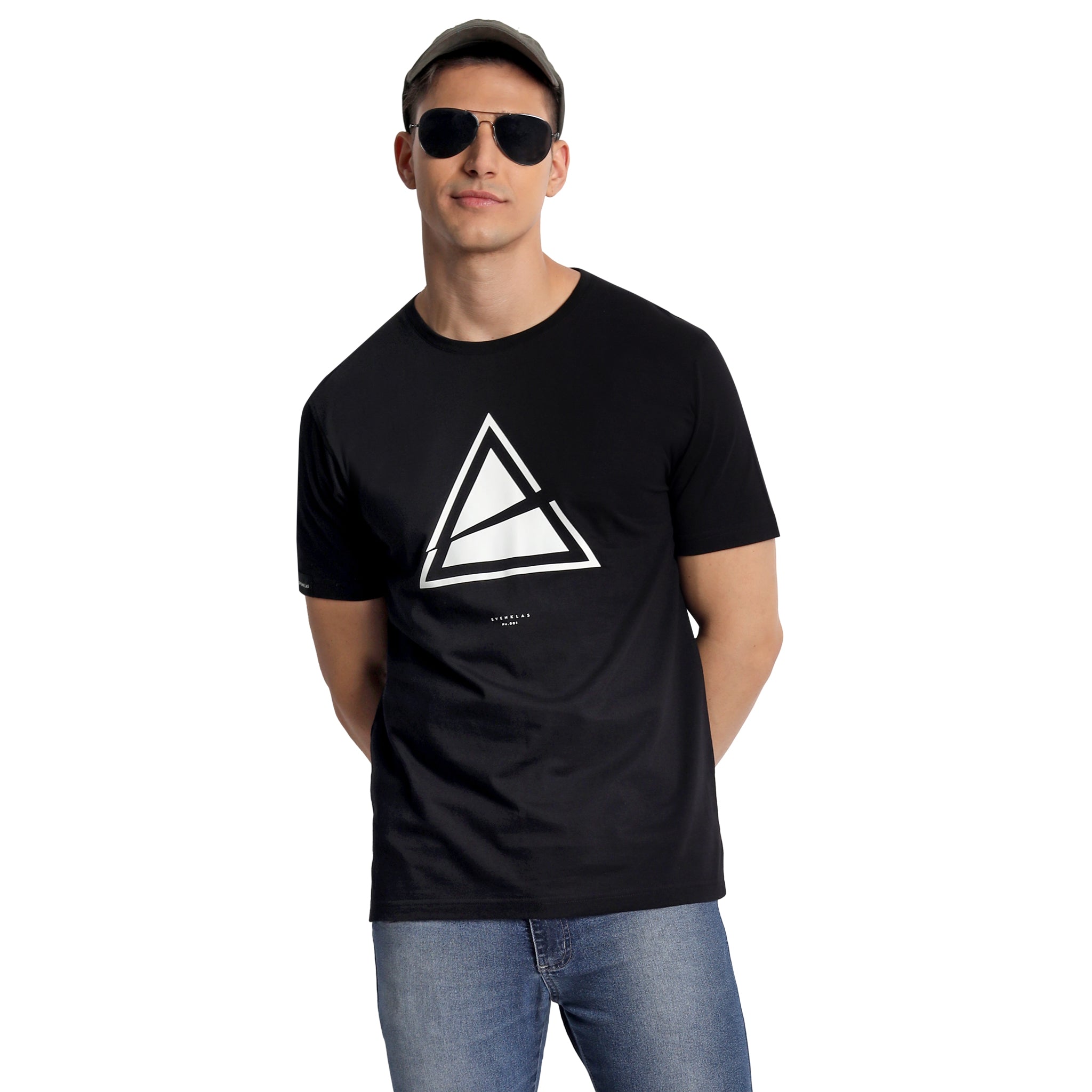 Sven No. 001 Crew Tee - 100% Cotton Modern Cut