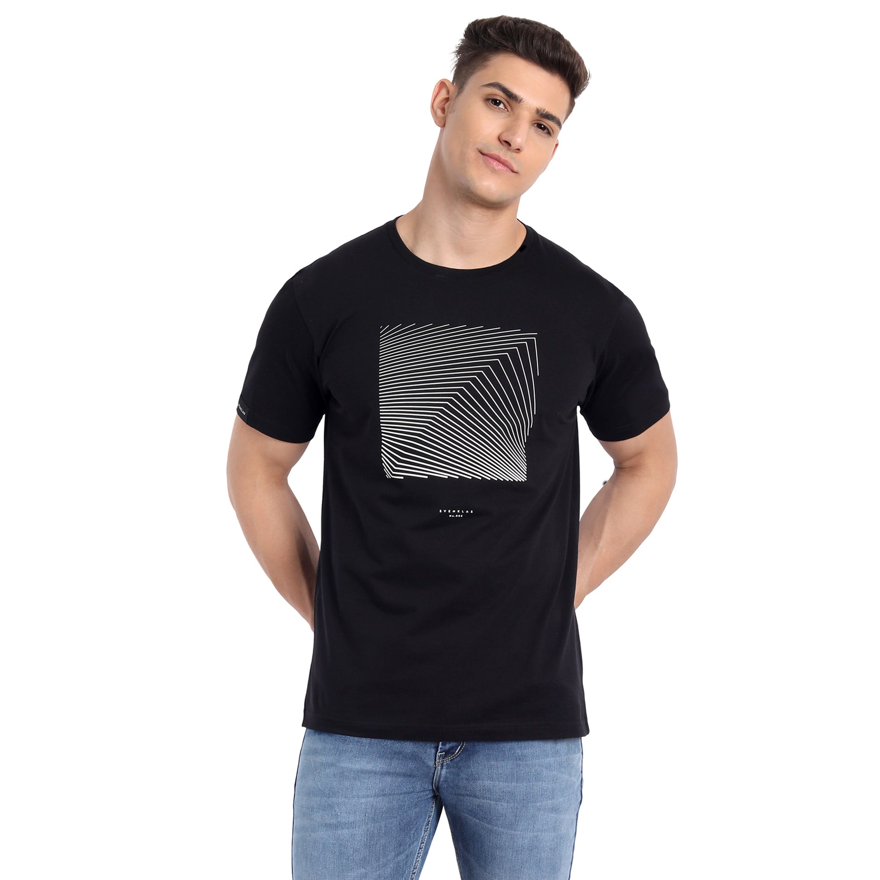 Sven No. 003 Crew Tee - 100% Cotton Modern Cut