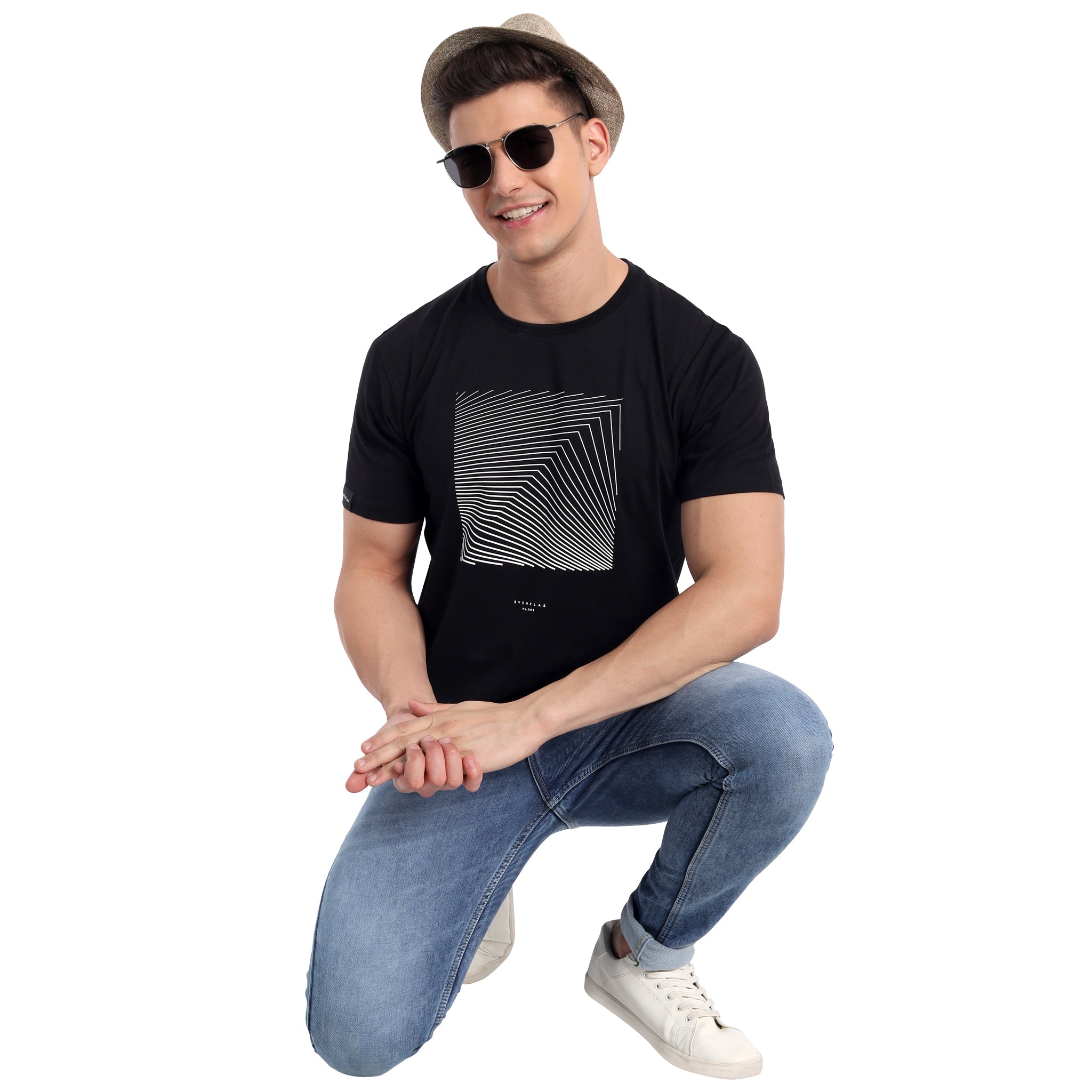 Sven No. 003 Crew Tee - 100% Cotton Modern Cut